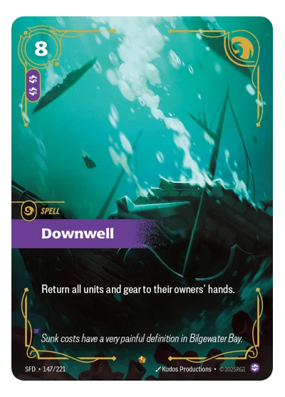 Downwell SPF-147 Epic Spiritforged Riftbound TCG Card