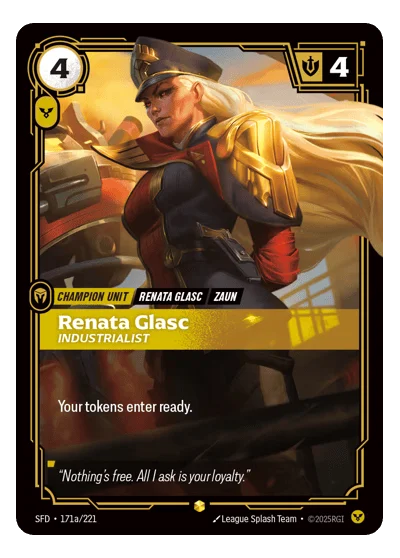 Renata Glasc, Industrialist SPF-171a Riftbound TCG