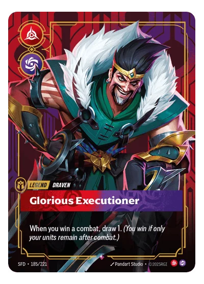 Glorious Executioner SPF-185 Riftbound TCG