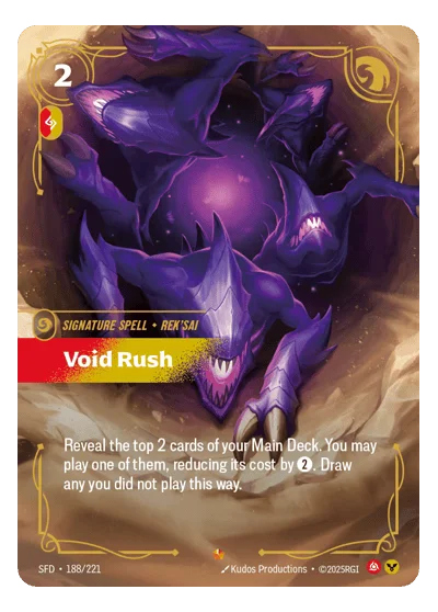 Void Rush SPF-188 Riftbound TCG