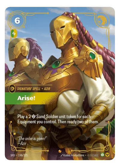 Arise! SPF-198 Riftbound TCG