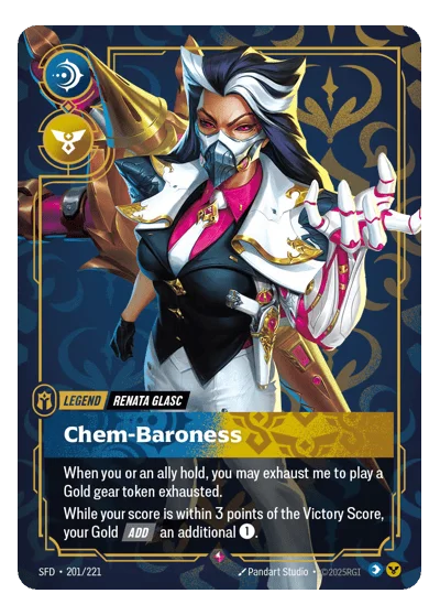 Chem-baroness SPF-201 Riftbound TCG