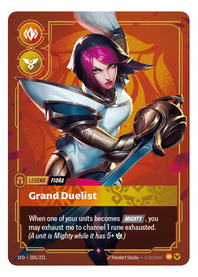 Grand Duelist SPF-205 Riftbound TCG
