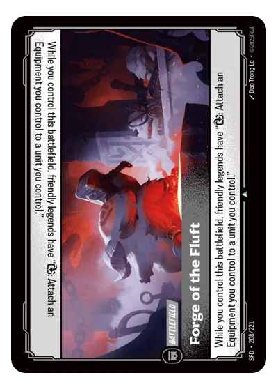 Forge Of The Fluft SPF-208 Riftbound TCG