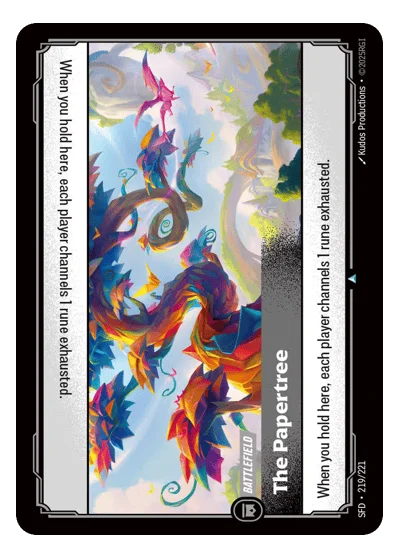 The Papertree SPF-219 Riftbound TCG