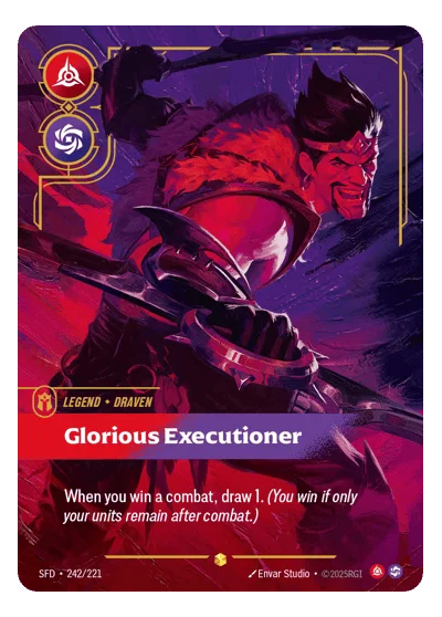 Glorious Executioner SPF-242 Riftbound TCG