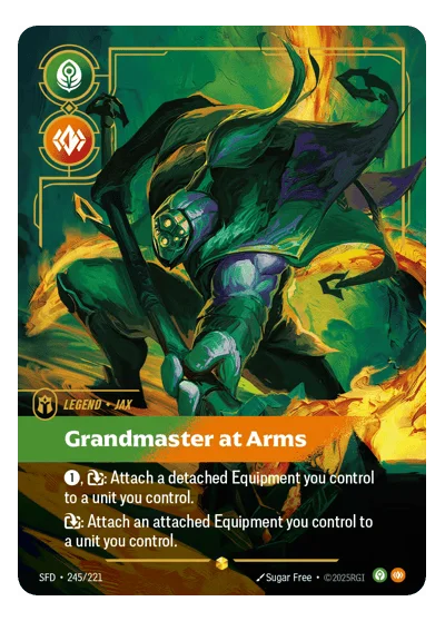 Grandmaster At Arms SPF-245 Riftbound TCG