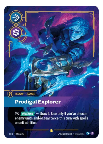 Prodigal Explorer SPF-248 Riftbound Chase Card