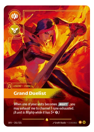 Grand Duelist SPF-251 Riftbound Chase Card