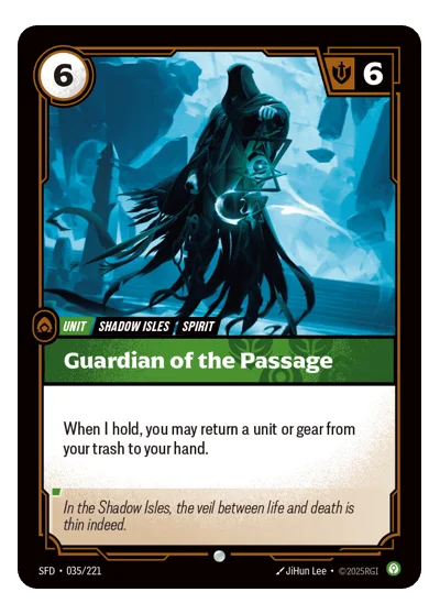 Guardian Of The Passage SPF-35 Riftbound TCG