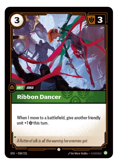 Ribbon Dancer SPF-38 Riftbound TCG