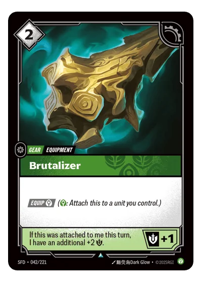 Brutalizer SPF-42 Riftbound TCG