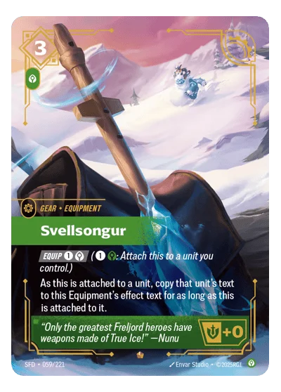 Svellsongur SPF-59 Riftbound TCG