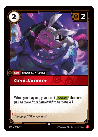 Gem Jammer SPF-7 Riftbound TCG