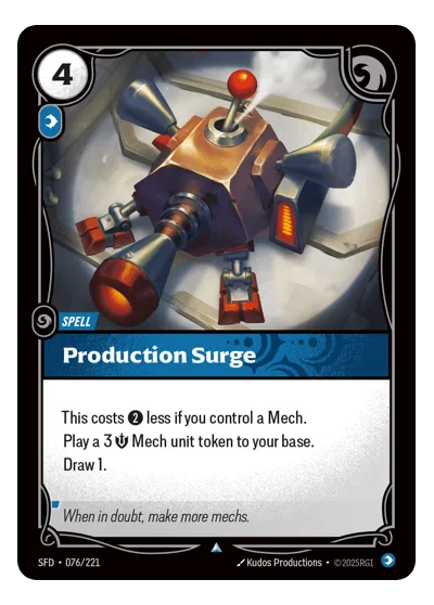 Production Surge SPF-76 Riftbound TCG