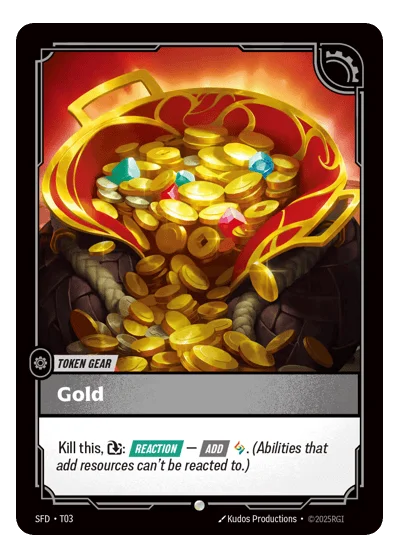 Gold SPF-T03 Riftbound TCG