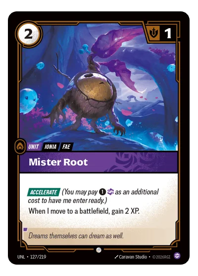 Mister Root UNL-127 Riftbound TCG