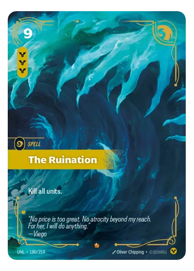 The Ruination UNL-180 Riftbound TCG