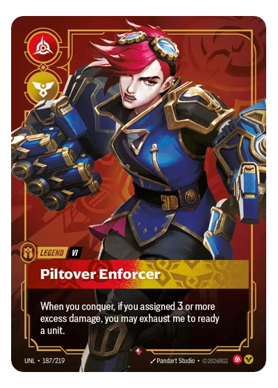 Piltover Enforcer UNL-187 Riftbound TCG