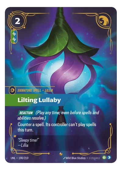 Lilting Lullaby UNL-190 Riftbound TCG