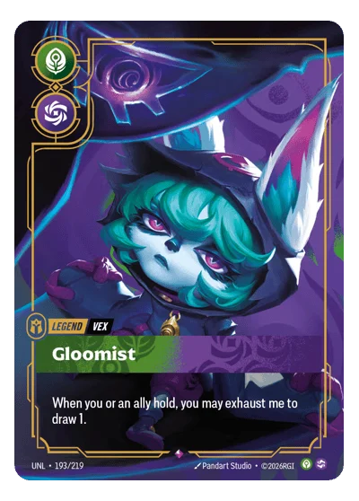 Gloomist UNL-193 Riftbound TCG