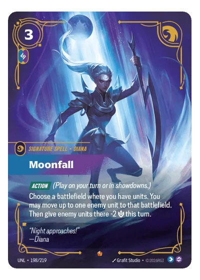 Moonfall UNL-198 Riftbound TCG