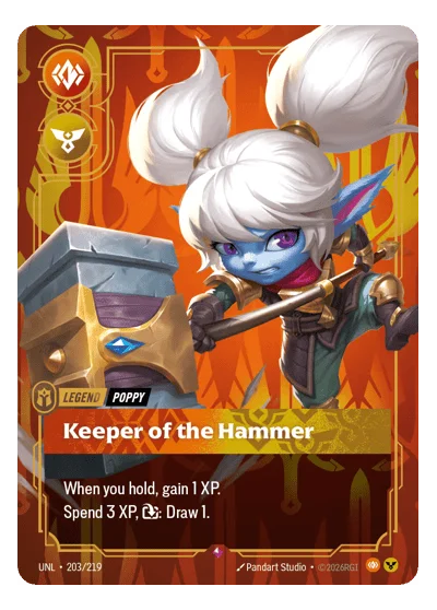 Keeper Of The Hammer UNL-203 Riftbound TCG