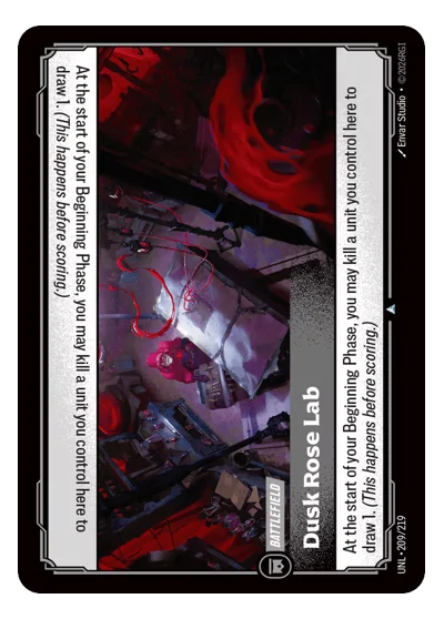Dusk Rose Lab UNL-209 Riftbound TCG