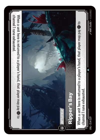 Ripper's Bay UNL-214 Uncommon Unleashed Riftbound TCG Card