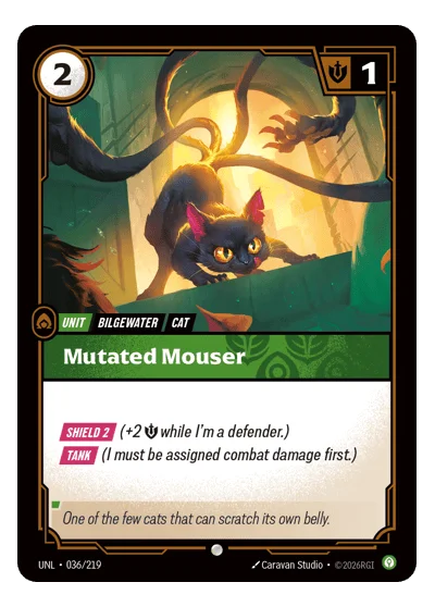 Mutated Mouser UNL-36 Common Unleashed Riftbound TCG Card