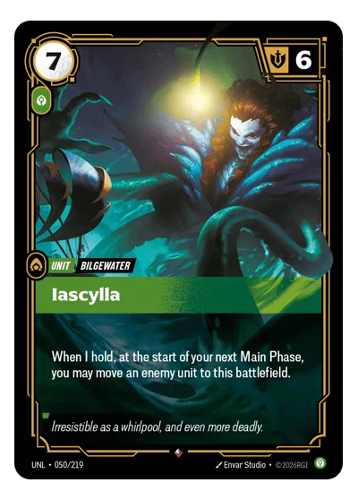 Iascylla UNL-50 Riftbound TCG