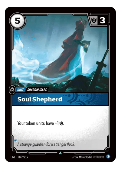 Soul Shepherd UNL-77 Riftbound TCG