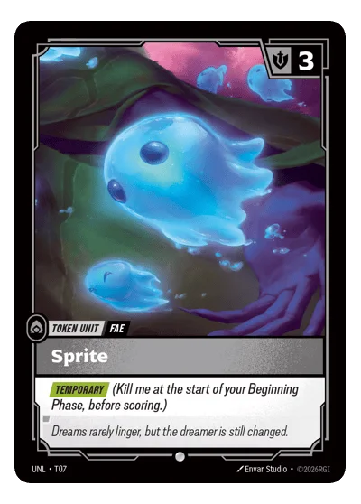 Sprite UNL-T07 Riftbound TCG