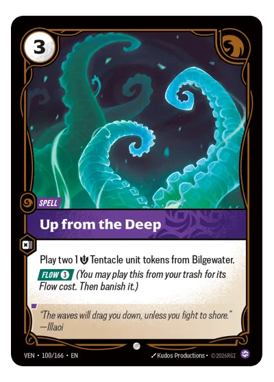 Up From The Deep VEN-100 Riftbound TCG