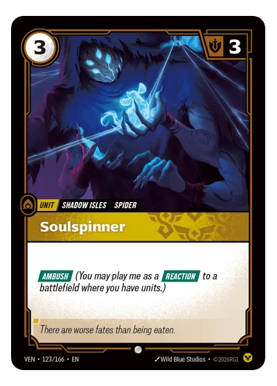 Soulspinner VEN-123 Riftbound TCG