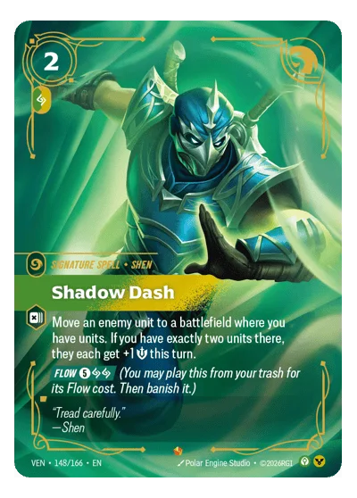 Shadow Dash VEN-148 Riftbound TCG