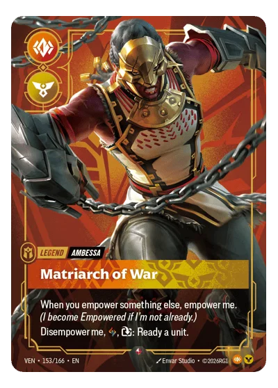 Matriarch Of War VEN-153 Riftbound TCG