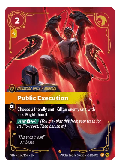 Public Execution VEN-154 Riftbound TCG