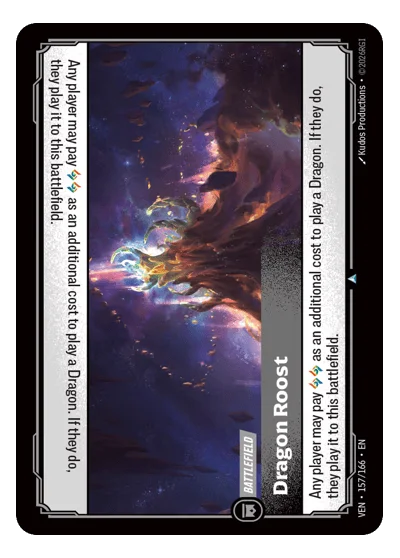 Dragon Roost VEN-157 Riftbound TCG