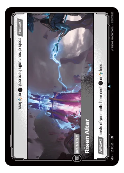 Risen Altar VEN-163 Riftbound TCG