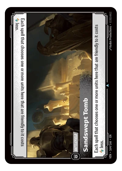 Sandswept Tomb VEN-164 Riftbound TCG