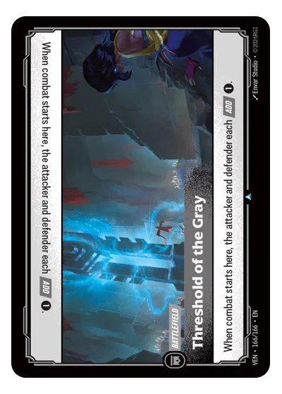 Threshold Of The Gray VEN-166 Riftbound TCG