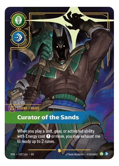 Curator Of The Sands VEN-192 Riftbound TCG