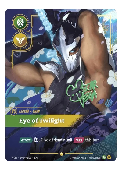 Eye Of Twilight VEN-193* Riftbound Chase Card