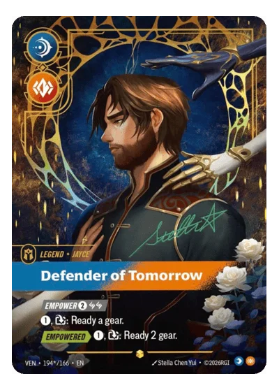 Defender Of Tomorrow VEN-194* Riftbound Chase Card