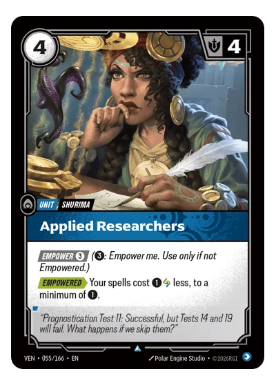 Applied Researchers VEN-55 Riftbound TCG