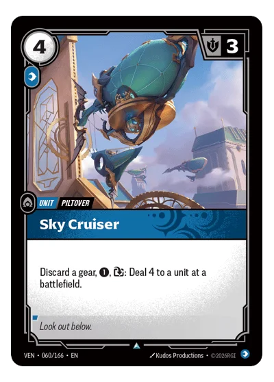Sky Cruiser VEN-60 Riftbound TCG