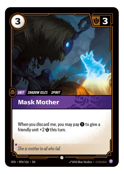 Mask Mother VEN-94 Riftbound TCG