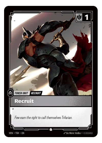 Recruit VEN-T04 Riftbound TCG
