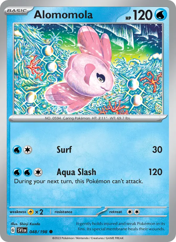Alomomola 048 Scarlet & Violet Base Set (SV1) Pokemon Card